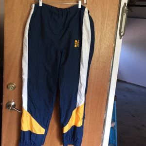 authentic navy sweatpants